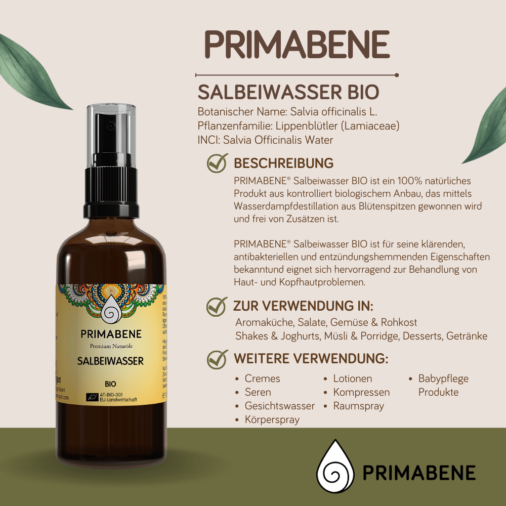 Bild von Salbeiwasser Bio